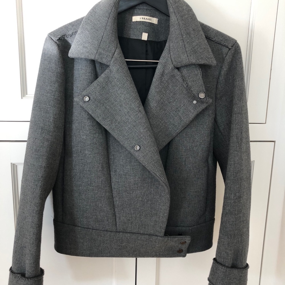 JBrand brand new gray jacket
